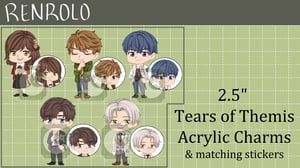 Image of Tears of Themis Acrylic Charms | 2.5"