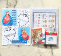 Image 2 of Sacred Heart of Jesus & Immaculate Heart of Mary For Kids