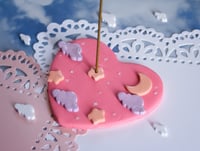 Image 2 of Bubblegum sky incense holder 