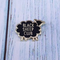 Image 2 of BLACK SHEEP CLUB PIN