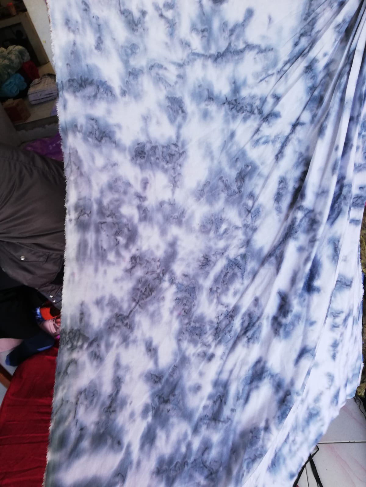Image of Rayon Smoke by fire method