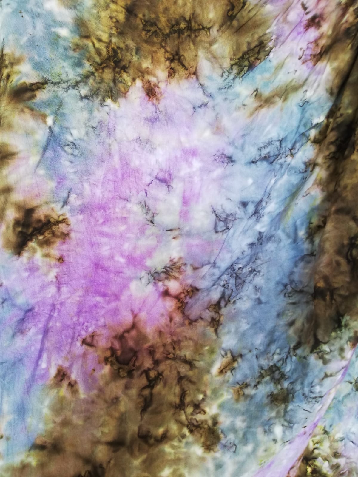 Image of Rayon smoke by fire