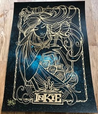 Image 2 of On a Wing and a Prayer INKIE; Embossed foil print