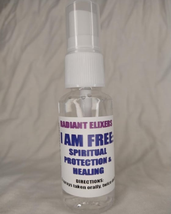 Image of Radiant elixir  spiritual protection and healing 