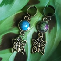 Image 3 of (x3) HANGING BRONZE dread beads