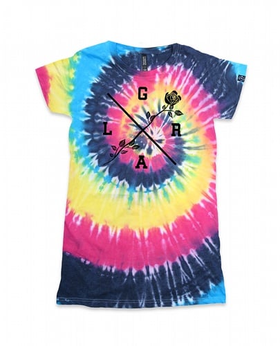 Image of Rose Tie Dye Tee