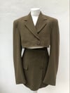 Olive Green Three Piece Suit