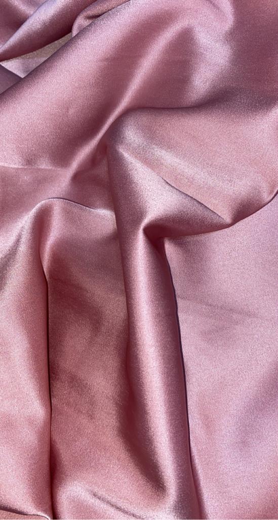 Azra pink satin dress
