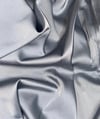 Azra silver satin dress