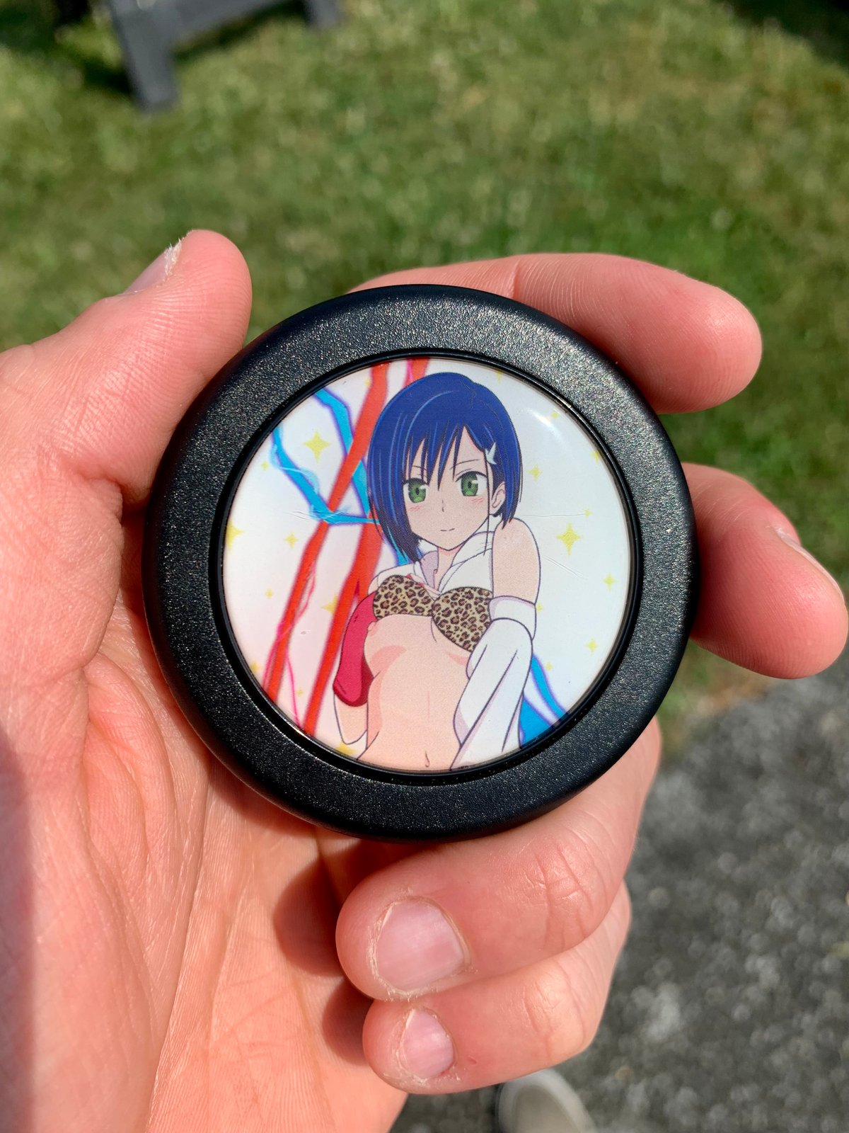 Image of Ichi horn button