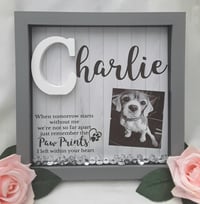 Image 1 of Personalised Pet Loss Frame, Pet Memorial Frame, Pet Loss Gift