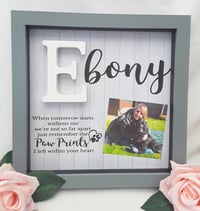 Image 3 of Personalised Pet Loss Frame, Pet Memorial Frame, Pet Loss Gift