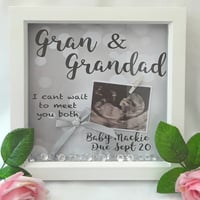 Personalised New Grandparent Frame,Grandparent Gift, Baby Announcement Frame