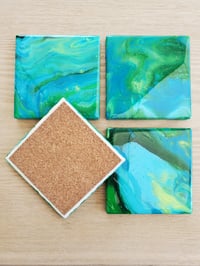 Image 2 of Four Leaf Coasters