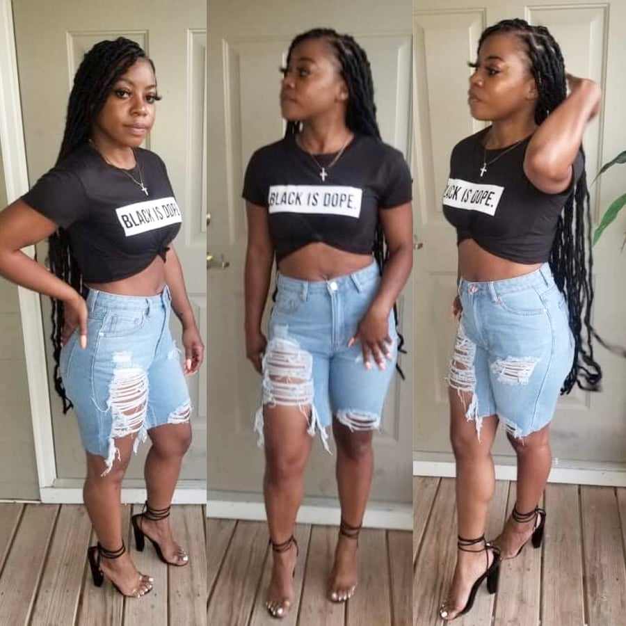 Image of Cuttin’ Up Denim Shorts