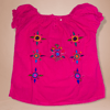 Floral Embroidered Blouse- XL