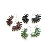 Image 3 of SPOKED hanging earrings