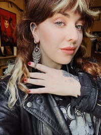 Image 1 of La Mort earrings 