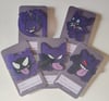 Purple Acrylic Pokemon pins