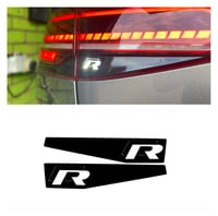 Image 1 of X2 Vw Golf Mk7 /7.5 R Reverse Light Overlay Sticker