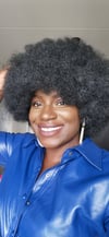 Black Afro wig