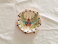 Image 4 of Set de dos platos con decoración de insectos. 