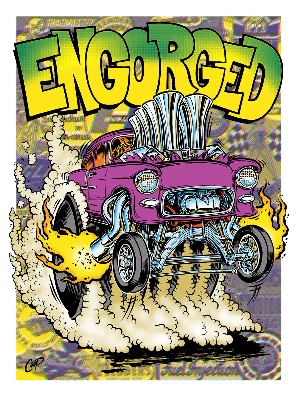 Image of ENGORGED Silkscreen Print