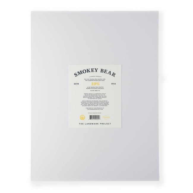 Prevent Wildfires Poster 12x16 