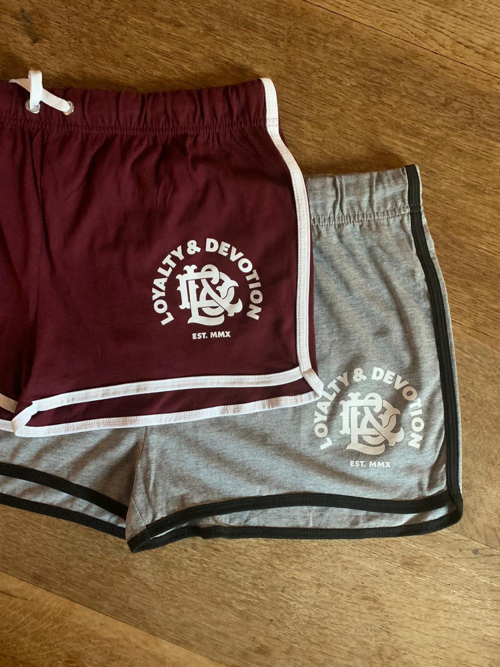 Retro Shorts (Burgandy)