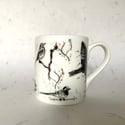 Pied Wagtail Bone China Mug