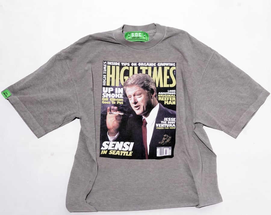 Image of Bill Clinton “HIGH TIMES” tee