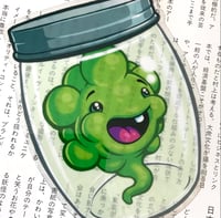 Image 3 of Fart in a jar transparent sticker