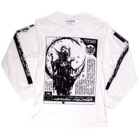 Image 1 of DRAGON DEITY LONG SLEEVE - WHITE