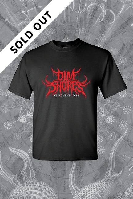 Image of Dim Metal, Black Shores t-shirt