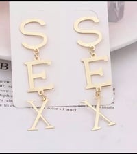 Grown Woman Statement Earrings 