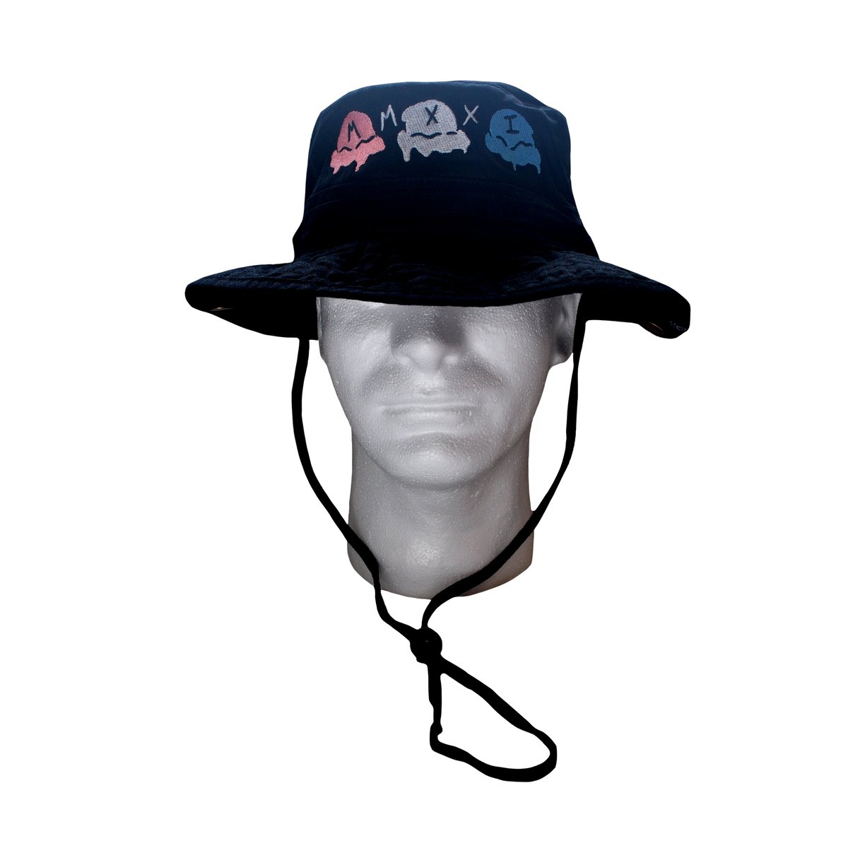 Ice Cream Boonie Hat (Black) Unstructured Apparel