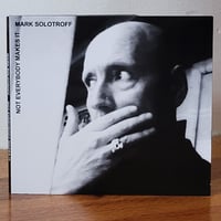 Image 1 of Mark Solotroff "Not Everybody Makes It" CD