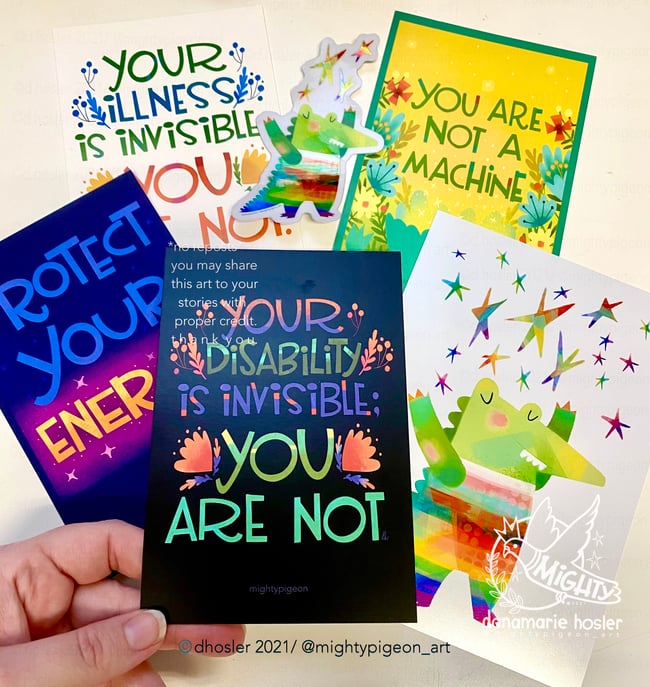 A collection of DISABILITY & *NEW* PRIDE goodies you might enjoy. 