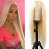 Brazilian Blonde 613 Human Hair Lace Front Wig