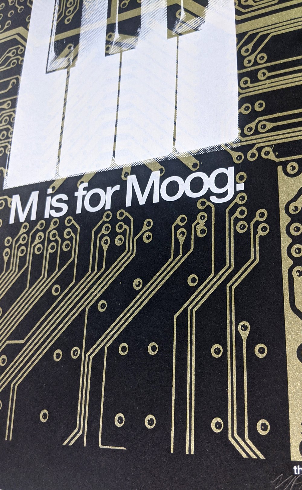 M is for Moog - Gold EV3