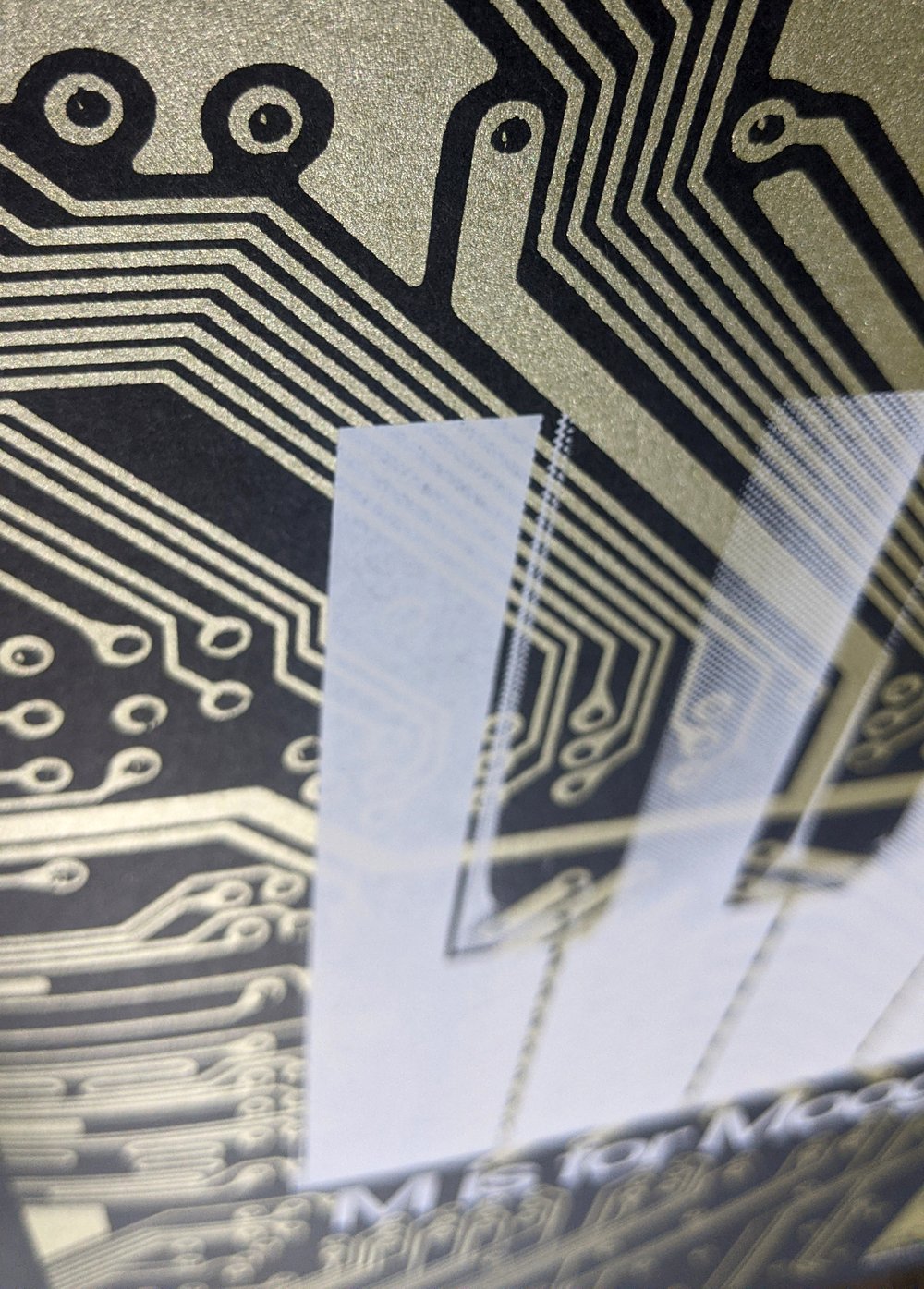 M is for Moog - Gold EV3