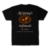 AJ GRAY-SELFMADE TRAPPIN SHIRT (BLACK)