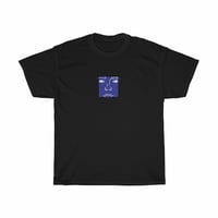 Blue Face Tee - Black