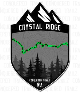 Image of "Crystal Ridge" Trail Badge