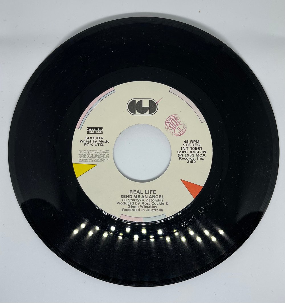 Real Life - Send Me An Angel 1984 7” 45rpm