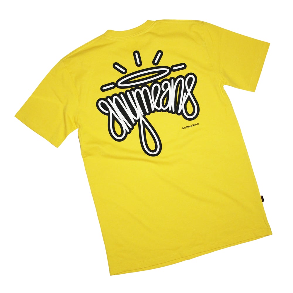 Image of Halo Tee in Deep Yellow