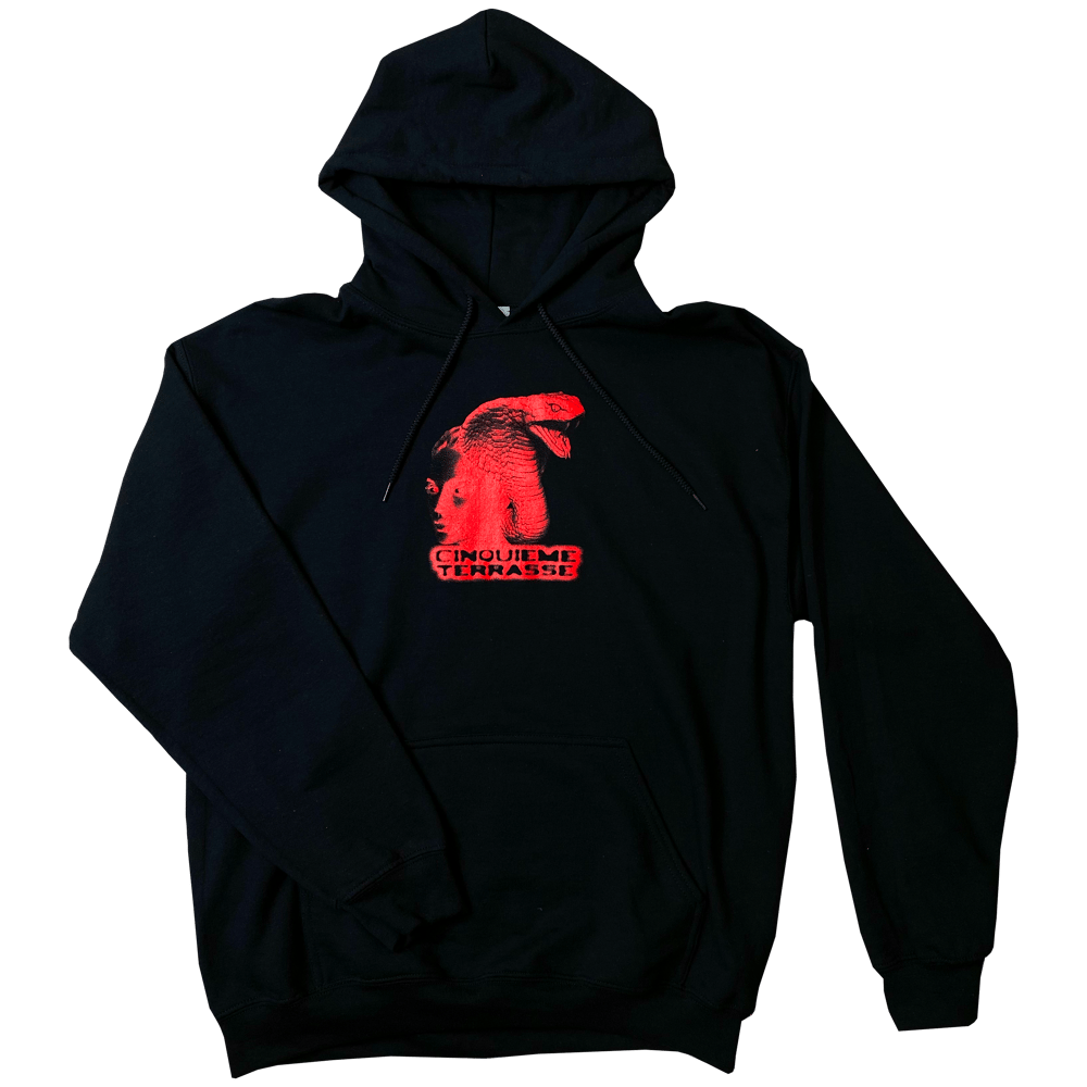 Image of RED SNAKE HOODIE