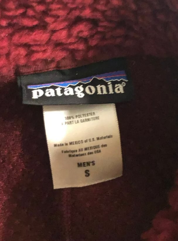 Image of Vintage Patagonia Retro-X Deep Pile Jacket Small 