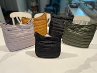 Image 4 of Puffer Crossbody w/ Strap - Large 2 Colors 