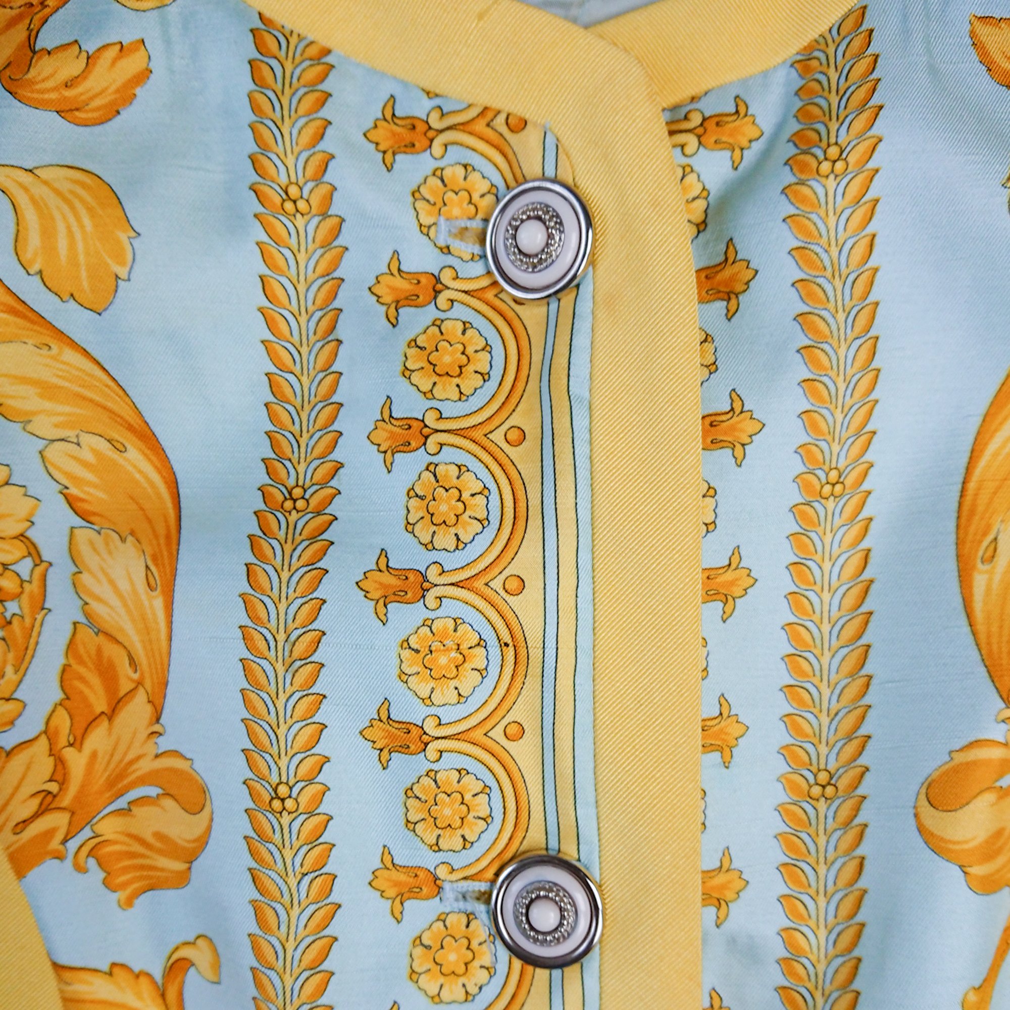 Image of 1992 Gianni Versace 'Instante' Silk Baroque Jacket